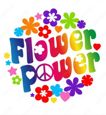 Flower power plaatje